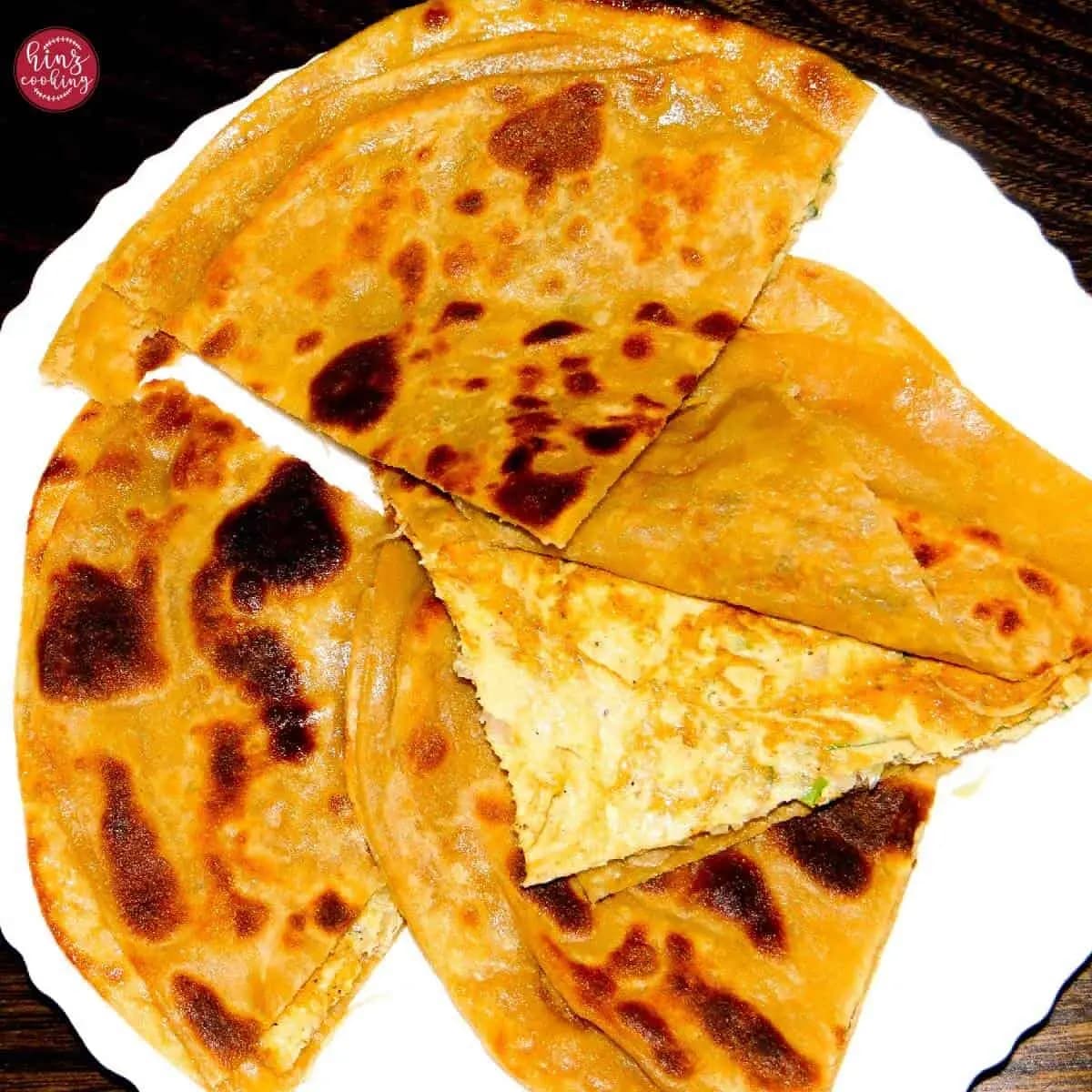 Anda Paratha at Zafran Kitchen, Ajman Industrial Area 2