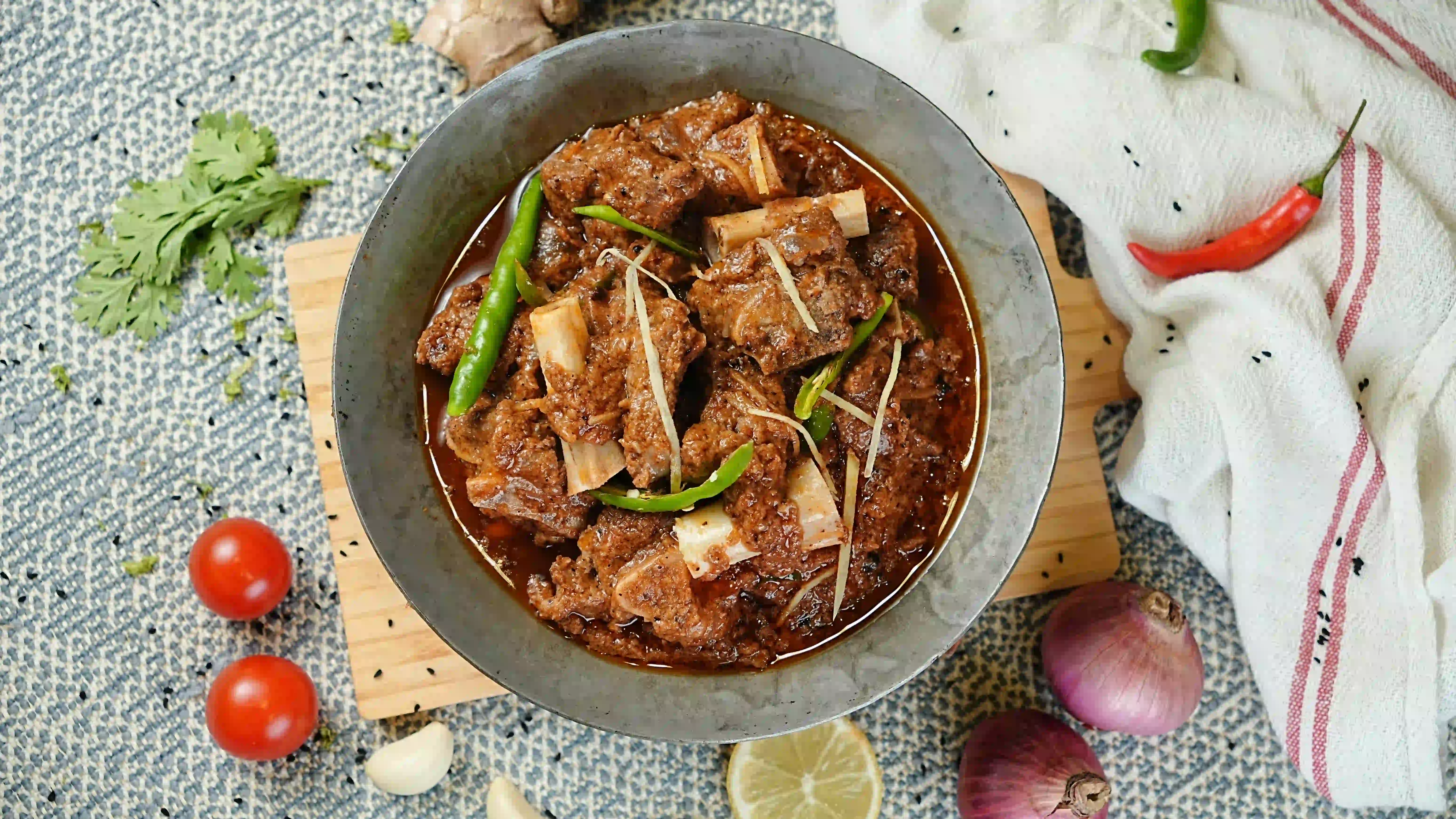 Mutton Charsi Karahi at Zafran Kitchen, Ajman Industrial Area 2