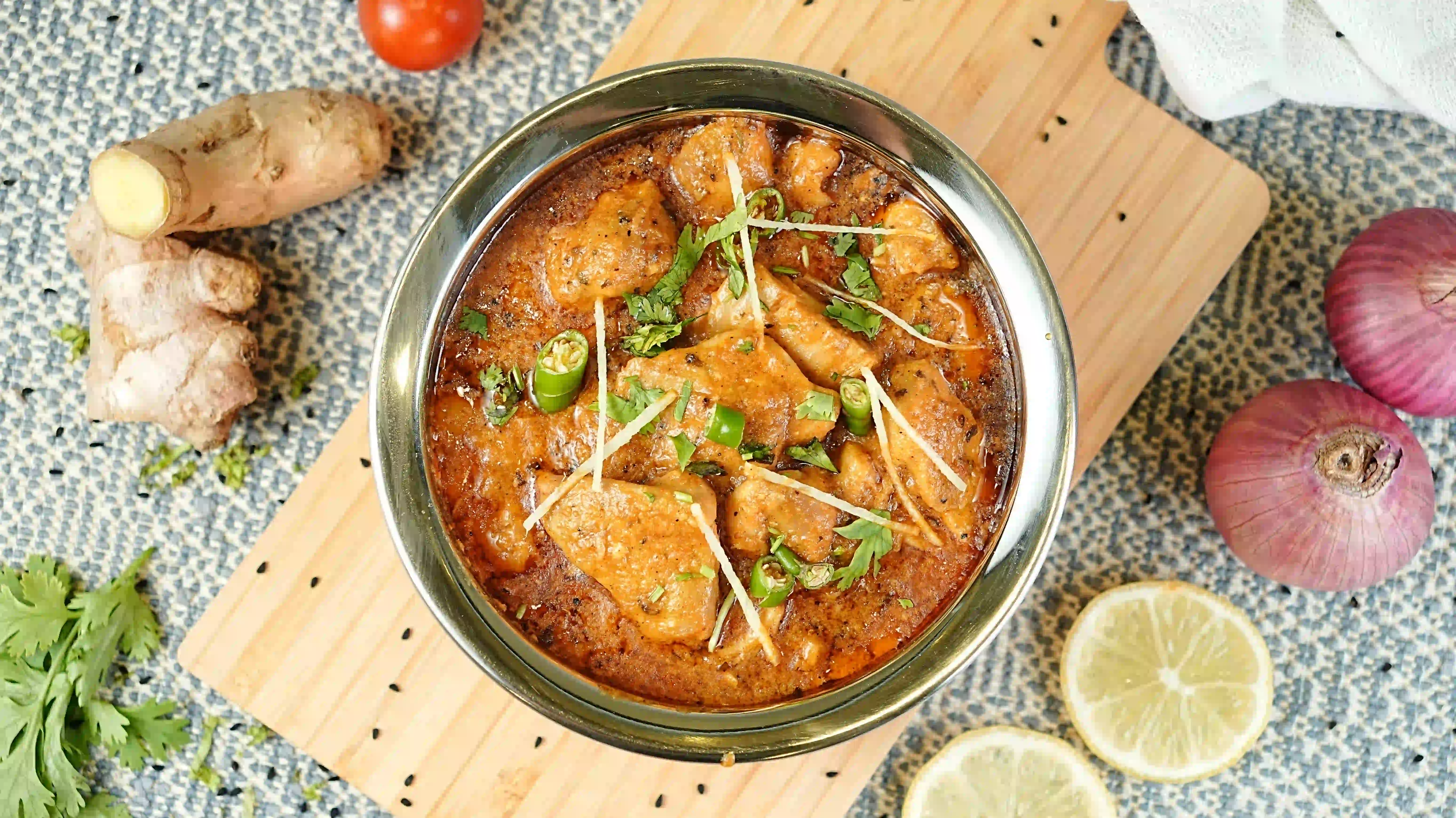 Chicken Achari Handi at Zafran Kitchen, Ajman Industrial Area 2
