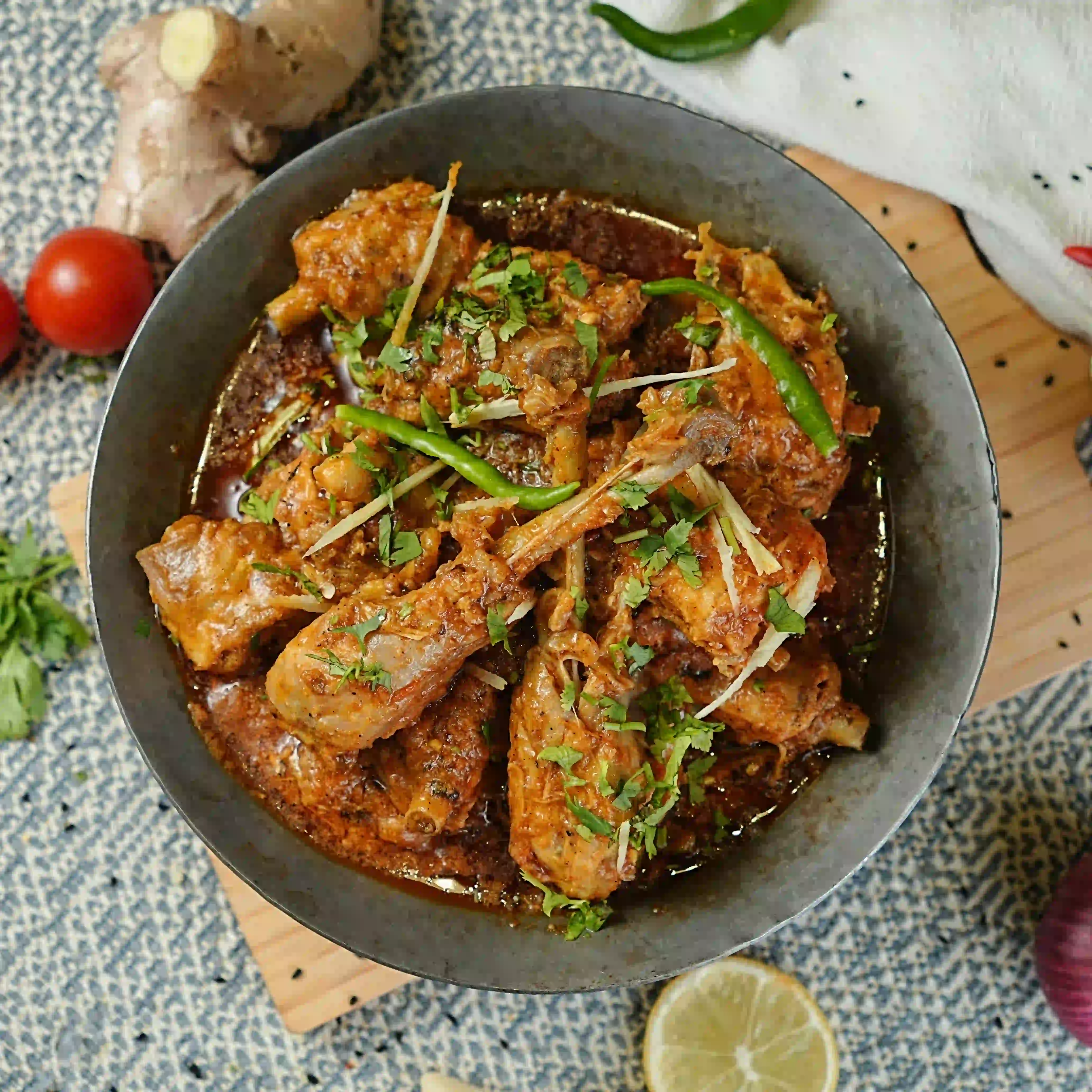 Chicken Peshawari Karahi at Zafran Kitchen, Ajman Industrial Area 2