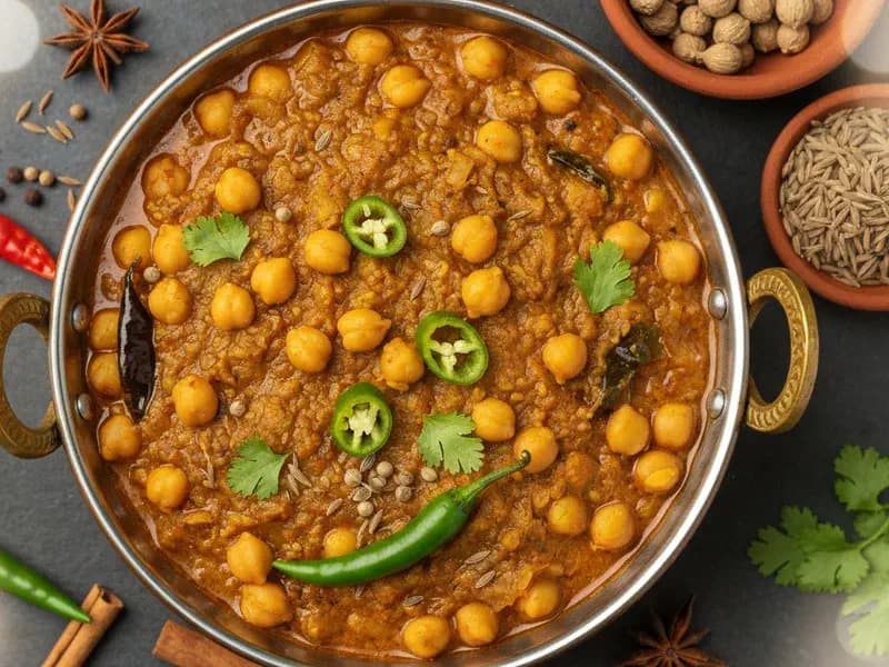 Lahori Chana at Zafran Kitchen, Ajman Industrial Area 2